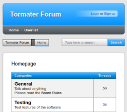 Tormater Forum